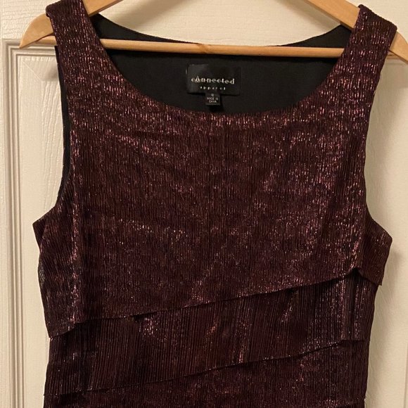 Flapper-Style Evening Dress - Size 12 - Picture 3 of 6